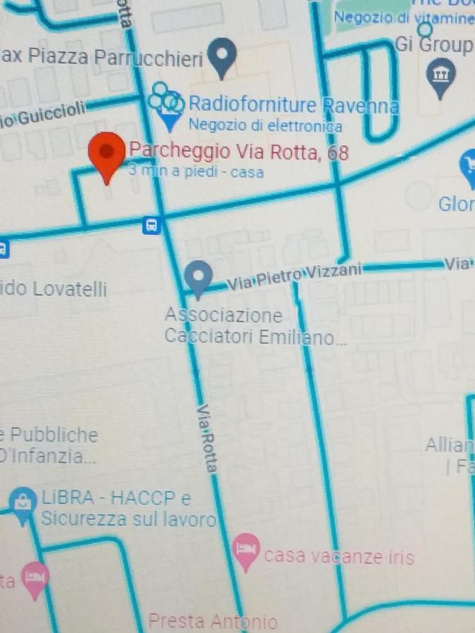 Casa Vacanze Iris, Appartamento Turistico Ravenna Ngoại thất bức ảnh